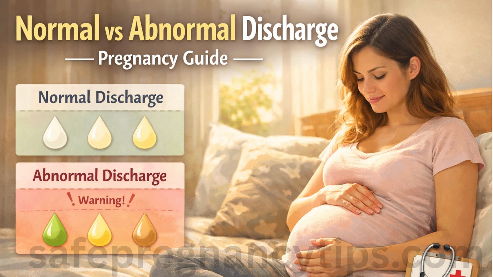 Normal vs Abnormal Discharge During Pregnancy Symptoms, Colors & When to See a Doctor